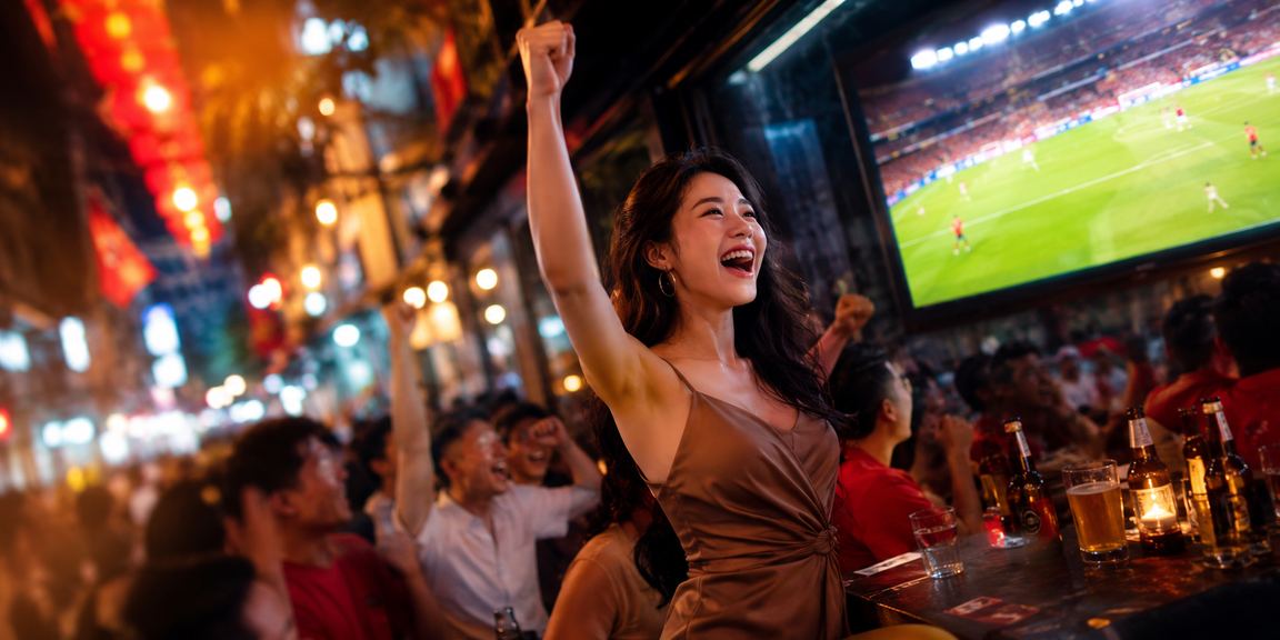 Người dùng Hà Nội ngồi quán cà phê kiểm tra giải thưởng casino và lịch sử giao dịch
